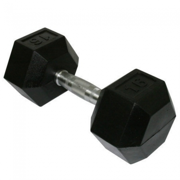 Marcy Dumbell Rubber Hexa 9 kg 14MASCL188  14MASCL188
